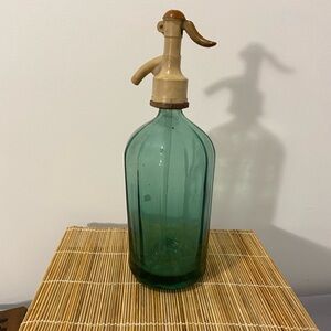 Vintage Glass Seltzer Bottle